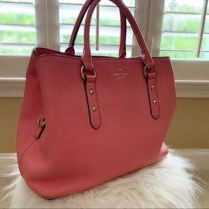 💝 Beautiful Kate Spade tote, Flawless condition. Gorgeous pink leather! 💝